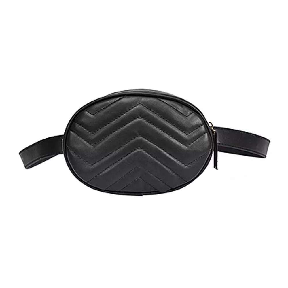 HP🖤”THE”BELT BAG-FANNY PACK- BLACK QUILTED-NEW🖤 - Picture 4 of 8